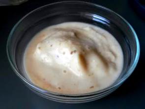 Lody z banana i ananasa