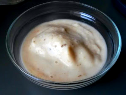 Lody z banana i ananasa